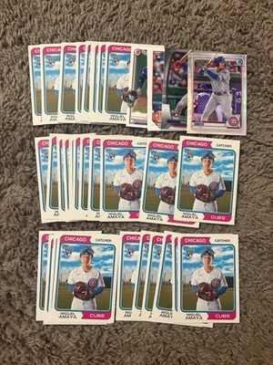 Miguel Amaya 35 Card Rookie / Prospect Lot ! Cubs