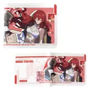 New Himeko Style A HONKAI: STAR RAIL BiFold Wallet Credit Card Billfold
