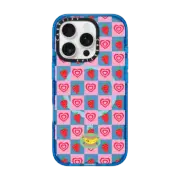 iPhone 16 Pro Impact Case MagSafe Compatible Valentines Checkered
