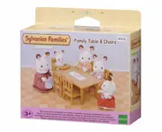 6pc Sylvanian Families Family Table & Chairs Miniature Toy Kids Play Set 3+