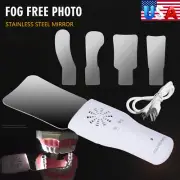 Dental Occlusal 3 Mirrors Mirror Fog Free LED Intra Oral Photo System Kit