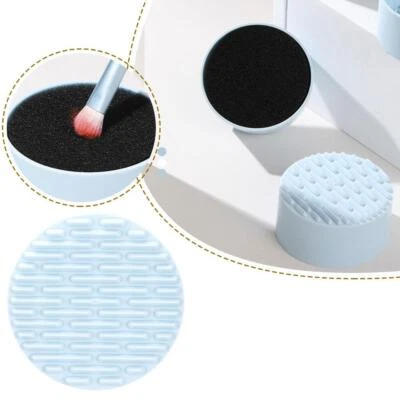 Cleaning Box Makeup Brush Box Activated Carbon Sponge Quick Dry Cleaning T H3L5/