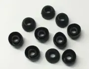10 Rubber Earbud Ear Tip Plug Replacement for Kicker 09EB101 09EB141 Headphones