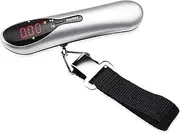 [LDDCVRYAZ] Hand Held Suitcase Scales -50kg/110lb Lage Scale for Travel Fishing Hanging Steelyard Scale Hanging Scales Weight Balance Travel Suitcase case Scale /4(Small)