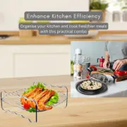 Chicken Breast and Pulled Pork Tool & Air Fryer Accessories Pack(Bulk 3 Sets)