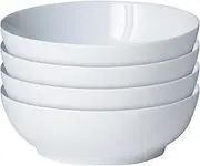 Denby White by 4 Piece Cereal Bowl Set