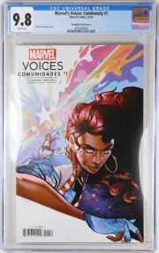 MARVEL'S VOICES: COMMUNITY #1 (MANHANNI VARIANT) ~ CGC GRADED 9.8 NM/M