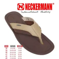 在飛比找蝦皮購物優惠-Neckermann LV-981 男士涼鞋成人男士皮拖鞋 