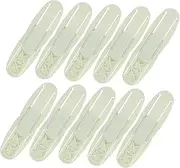 jojofuny 10 Pairs Socket Holder Wall-Mounted Patch Panel Hanger Double-Sided Adhesive No Mark and No Punch