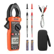 Digital Clamp Meter Multimeter 6000 Counts for AC/DC Current & Voltage, Auto-...