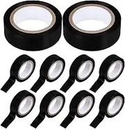HEALEEP 10m/roll Heat-Resistant Insulation Tape 18mm Wide Electrician Tapes Waterproof PVC Cable Protection Electric for Home Industry
