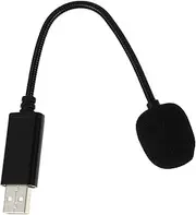 Kisangel USB Conference Microphone with Flexible Gooseneck High End Condenser Mic for Sound and Background Noise Elimination for Video Recording and Laptop Use