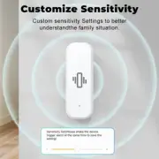 Intelligent Linkage with For Tuya Smart Light Bulb and Vibration Sensor