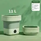 6L 11L Folding Portable Washing Machine Big Capacity with Spin Dryer Bucket Mini