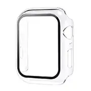 PC Full Cover Watch Case Tempered Screen Protector - For Apple iWatch 38mm (Clear)