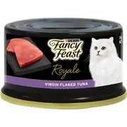 Fancy Feast Adult Royale Virgin Flaked Tuna Wet Cat Food 85g