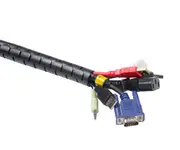 D-Line Cable Zipper 25mm 2.5m black