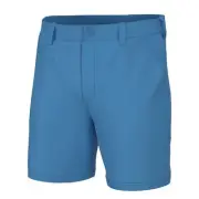 HUK Standard Pursuit 6", Quick-Dry Fishing Shorts for Men, Azure Blue, X-Large