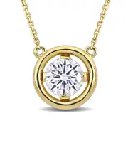 Rina Limor 14K 1.10 ct. tw. Diamond Solitaire Pendant