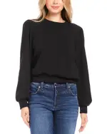 Karen Kane Puff Sleeve Sweatshirt