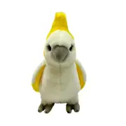 Coco the Cockatoo Plush Soft Toy 19cm Stuffed Animal by Dinki Di