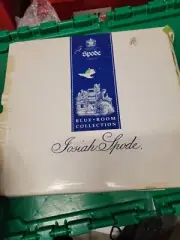 Spode The Blue Room Willow Cake Plate 11 1/2" w/ Original Box