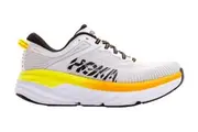 Hoka One One Men's Bondi 7 Running Shoes (Nimbus Cloud/Radiant Yellow)