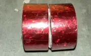 Scotch Expressions Washi Tape Red Glitter. Lot Of 2. New In Packaging.