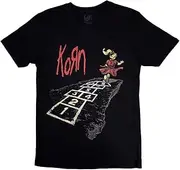 [Rock Off officially licensed products] Korn Follow The Leader Band logo T Shirt