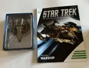 Eaglemoss Star Trek Starship Hirogen Warship Ship Model Figure #51