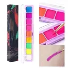 9 Color Glow Face Body Painting Color Set Glow In Dark Face Paint