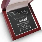 Personalized Name Necklace - In Memory Loss Of Dog - Sympathy Gift - Privilege