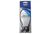 Jarvis Walker 12" Wire Fishing Leader With Coastlock Snap - Choose Lb