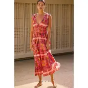 womens Ro Garden Hilda From Anthropologie Midi Dress