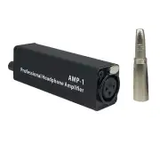 AMP-1 Portable Headphone Amp Converter XLR to 3.5mm Audio Stereo Plug-and-Play