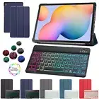 For New iPad Pro 13" 11" M4 Air 13'' 11'' M2 M3 2025 Keyboard Leather Case Cover