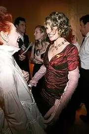 Julie Christie (Wearing Louis Vuitton Gloves) At The After-Party For Governor'S Ball After-Party - 80Th Annual Academy Awards Oscars Ceremony, The Kodak Theatre, Los Angeles, Ca, February 24, 2008.