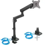 VIVO Premium Aluminum Single Monitor Arm Desk Mount Stand with USB Ports