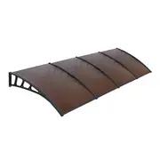 Window Door Awning Door Canopy Outdoor Patio Cover Shade 1.5mx4m DIY BR