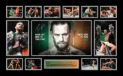 Conor McGregor UFC 2 Champion Signed Limited Edition Framed Memorabilia