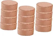 HANABASS 60pcs Coconut Coir Planting Blocks Nutrient-Rich Pellets for Indoor Gardening Easy to Use Compressed Peat Starter Discs for Efficient Transplanting and
