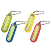 Keychain LED Flashlight Electric Torch Light Handheld with 3 Light Modes