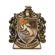 Harry Potter Hufflepuff Crest Logo PVC Money Bank Coin Holder Collectable