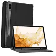 Case for Galaxy Tab S7 FE 5G 2021/S8 Plus 2022/S7 Plus 2020 12.4 inch Black
