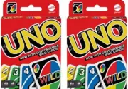 Mattel 4347154784 Uno Card Game 2 Pack, Red