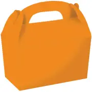 Pumpkin Orange Gable Treat Boxes