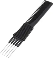 Beatifufu Elegant 10pcs Black Hair Needle Fork Comb Styling Comb for Women for Casual Wedding Prom and Special Events