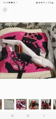 Off White Sneakers Purchased From Saks Fifth Avenue
