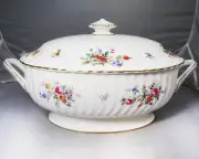 MARLOW by Minton Oval Soup Tureen 13.75" NEW NEVER USED made in England