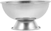 SHOWERORO Stainless Steel Ice Cream Bowl Versatile Serving Cup for Desserts Snacks Fruit and Puddings Metal Appetizer Bowl for Gatherings and Events